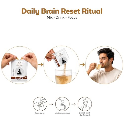 Image of B Life by Amysoul - Ayurvedic Supplement for Enhanced Dedication and Focus, Certified by Ayus India, Natural Health Support
