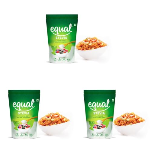Image of Equal Stevia Pouch (400g) | Sugar-Free Powder | Natural Plant-Based Sweetener | Sweetness Equivalent to 1Kg of Sugar | 100% Natural & Zero Calorie Sugar Substitute | Tastes Like Sugar | Ideal for Diabetics