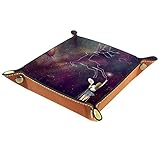 Haute qualité : l'organiseur de plateau en cuir est fabriqué en cuir microfibre de haute qualité attaché avec des coutures fines et durables, lui donnant un look élégant et un corps durable combinant la sensation agréable et le beau look du cuir sans sacrifier la polyvalence et la commodité.
