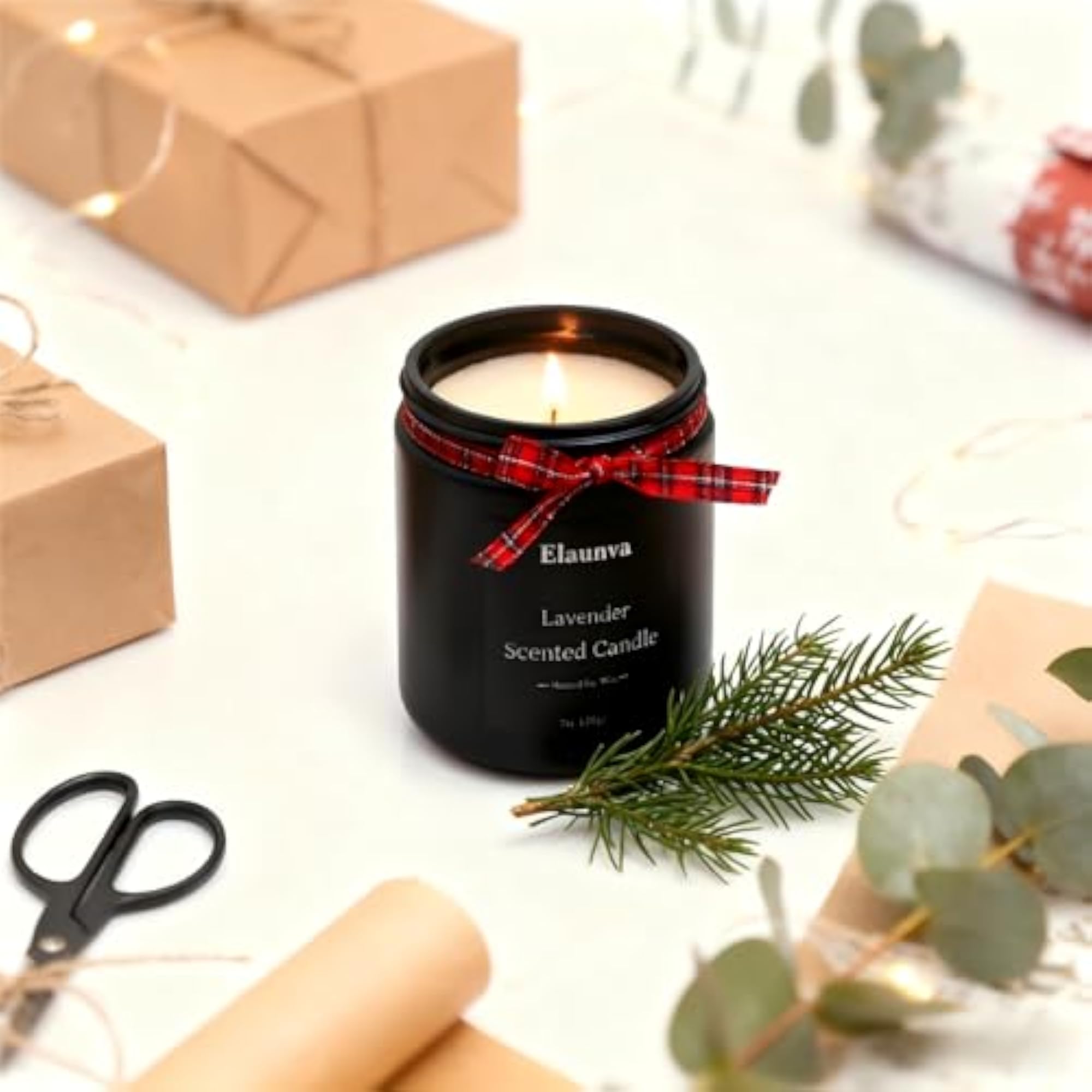 Lavender Scented Aromatherapy Candle, 7 oz