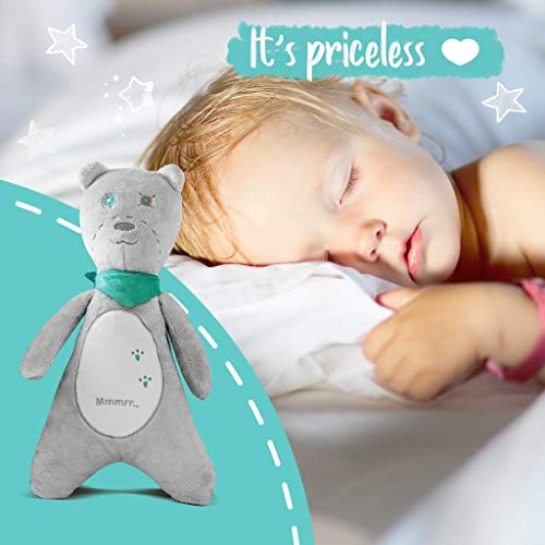 Myhummy Baby Sleep Soother Teddy Bear (Girl) Plush Sound Machine With 5 White Noise Sound Options - 60 Minute Or 12 Hour Continuous Options #TOP4