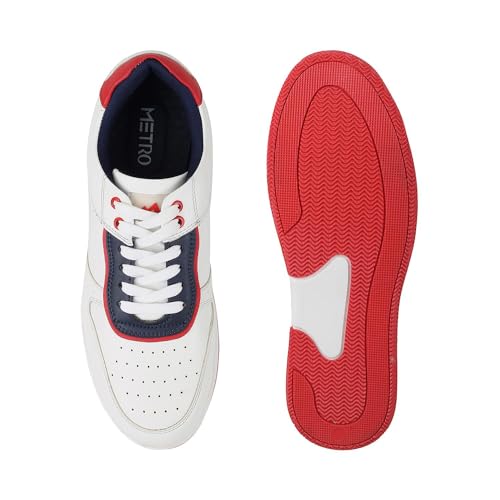 Image of Metro Men Synthetic Leather Sneaker