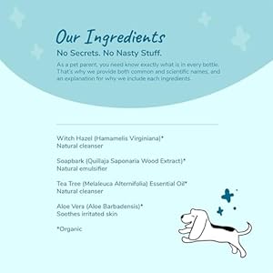 Kin+kind Organic Ear Cleaner for Dogs  Made in the Usa  Easy to Use  Messfree Dog Ear Drops for Wax Odor  Itchy Dog Ears Wwitch Hazel Tea Tree Oil  Aloe Vera  Ear Wash for Dogs 4 Fl Oz  Cucciolini Doodles Kin+kind organic ear cleaner for dogs  made in the usa  easy to use  mess free dog ear drops for wax odor  itchy dog ears wwitch hazel tea tree oil  aloe vera  ear wash for dogs 4 fl oz   cucciolini doodles