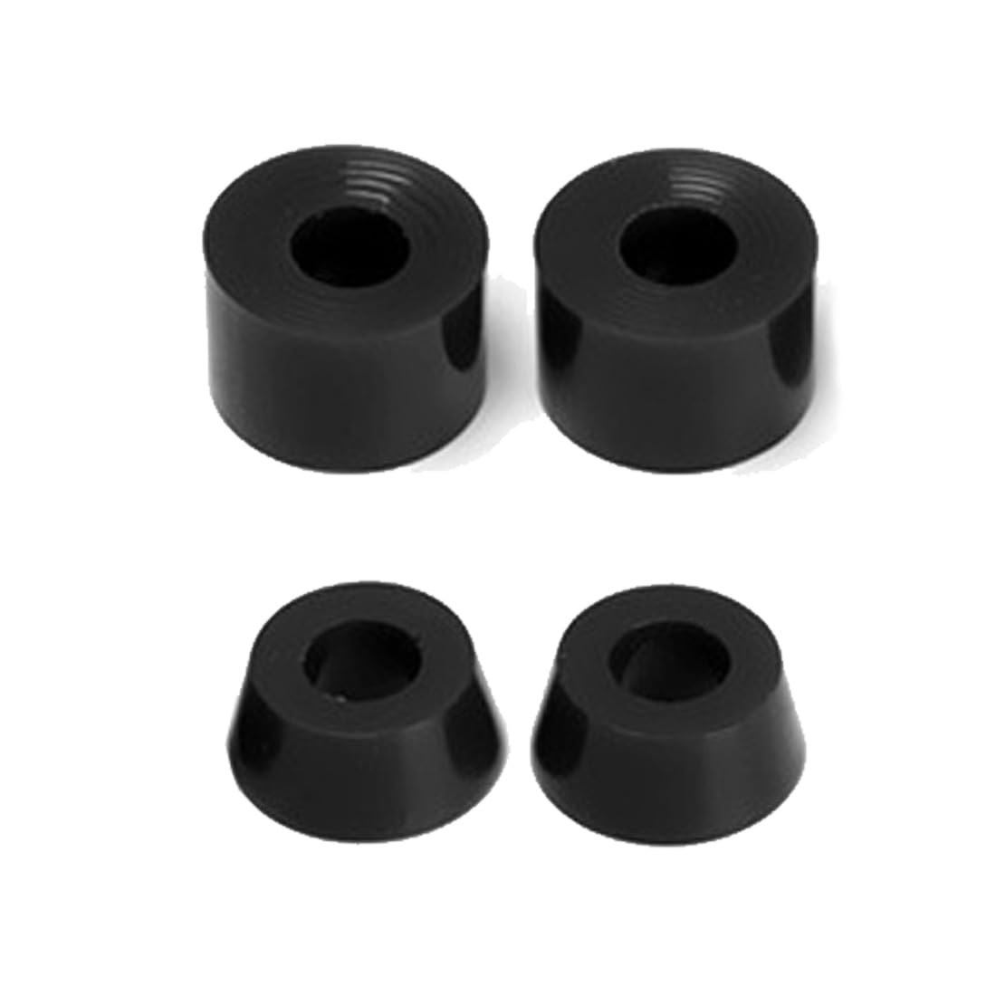 JEYORZY Set de 4 Bujes para Camiones de Longboard, Bushings, Amortiguador PU con Herramientas