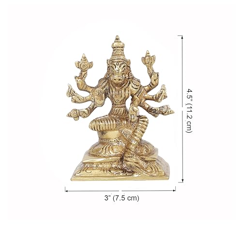 Estatua Varahi de Latón 4.5 Pulgadas miniatura 6