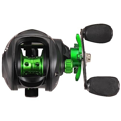 Image of Sougayilang Baitcasting Fishing Reels, Super Smooth Baitcast Reel with Magnetic Braking System Casting Reel-Right Handed
