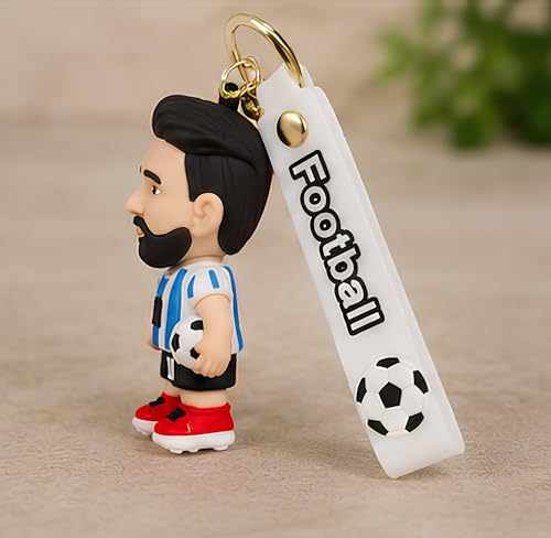 Image of Cute 3D Keychain | Keyring & Quirky Bag Charm | Hard Silicone, Unbreakable | Travel Essential | Kids Friendly | Strap & Bag Hook