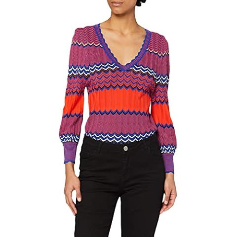Morgan Jersey de Rayas Jacquard Mgogo Suéter Cover