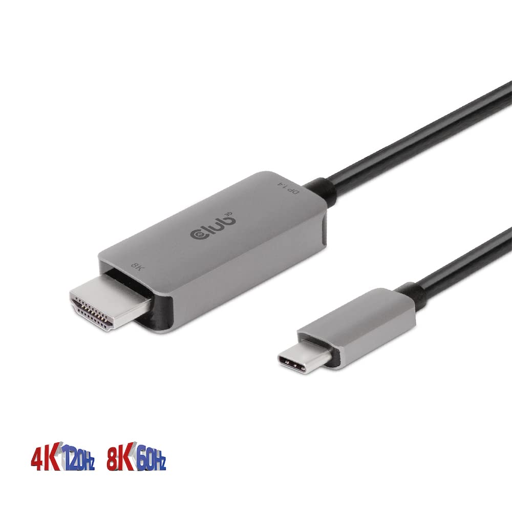 CLUB 3D CABLE USB 3.2 TYP C HDMI 2.1 HDR10 4K120HZ 3M AKT RETAIL