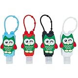 👨‍👩‍👧‍👧【Utilidad】 La botella puede transportar 30 mL de líquido para desinfectantes, champús o lociones, ideales para llevarlo consigo colgado en la mochila o en el pantalón durante multiples viajes o la escuela.