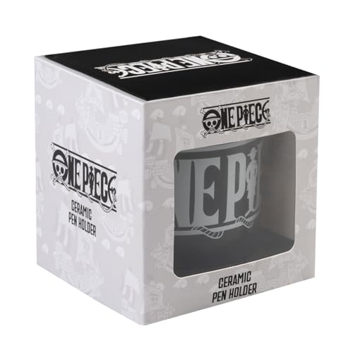 Grupo Erik Pen Holder For Desk - One Piece Manga Gifts | Ceramic Pen Pot, Pencil Pot, Pencil Holder, Desk Organiser | One Piece Merch, Stationery Gifts Under 15 Pounds - Image 3