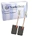 Produktbild 2x Schleifkohle Carbon-Bürste 6x8x13mm für Bosch Winkelschleifer GWS7-100 GWS7-100T GWS7-100TE GWS7-115 GWS7-115E GWS7-115TE GWS7-125