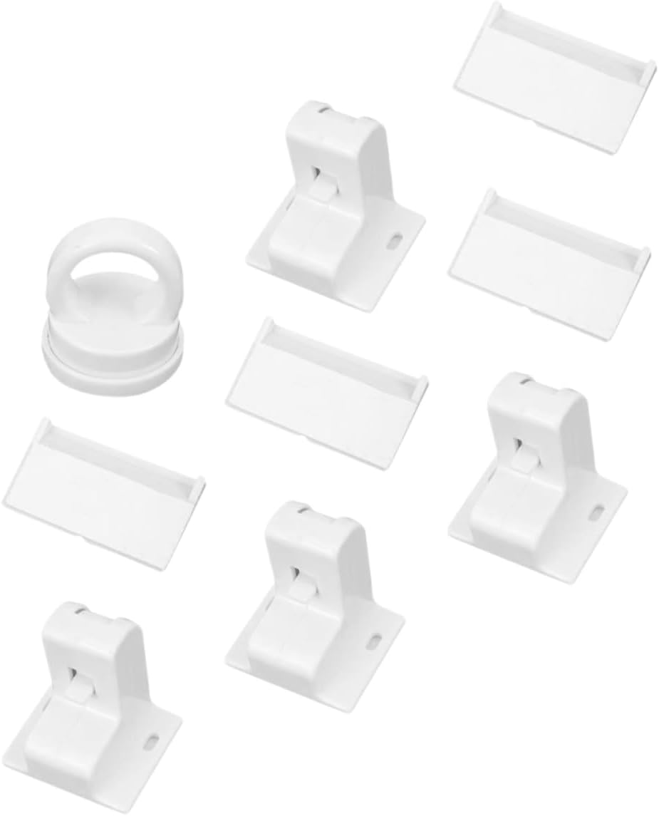 2sets Boy Girl Cabinet Locks for Cupboards Combination for Homes Young Boy Girl