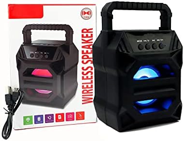 Treadmill New WS-02 10W 5.1 Channel Wireless, USB, Auxiliary, Bluetooth Subwoofer - Black