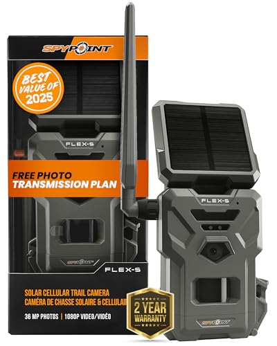SPYPOINT FLEX-S Solar Cellular Trail Camera
