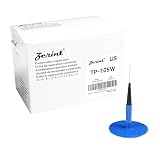 ZERINT TP-105W - Toppa autoadesiva per riparazione funghi (60 x 9 mm), 24 pezzi per pneumatici di automobili, camion, autobus e agricoltura