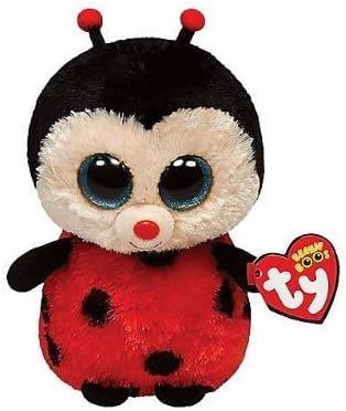 Bugsy the Ladybug 6 TY Beanie Boo (Each) by Ty Inc. by Ty Inc.