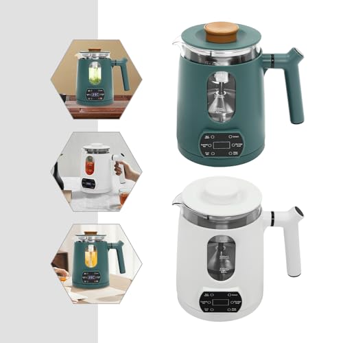 Tetera Eléctrica con Control de Temperatura 27oz Blanca miniatura 2