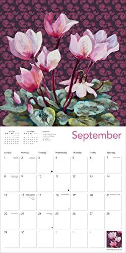 Blooms by Nel Whatmore Wall Calendar 2024 (Art Calendar): Original Flame Tree Publishing-Kalender [K