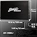 STINGER Audio Monoblock Car Audio Amplifer with Bass Remote, Bridgeable, Class D 1-Channel Car Amplifier, Mosfet Power Supply, High/Low-Level Input, Competition Grade Amplifier (Black - 1500W)