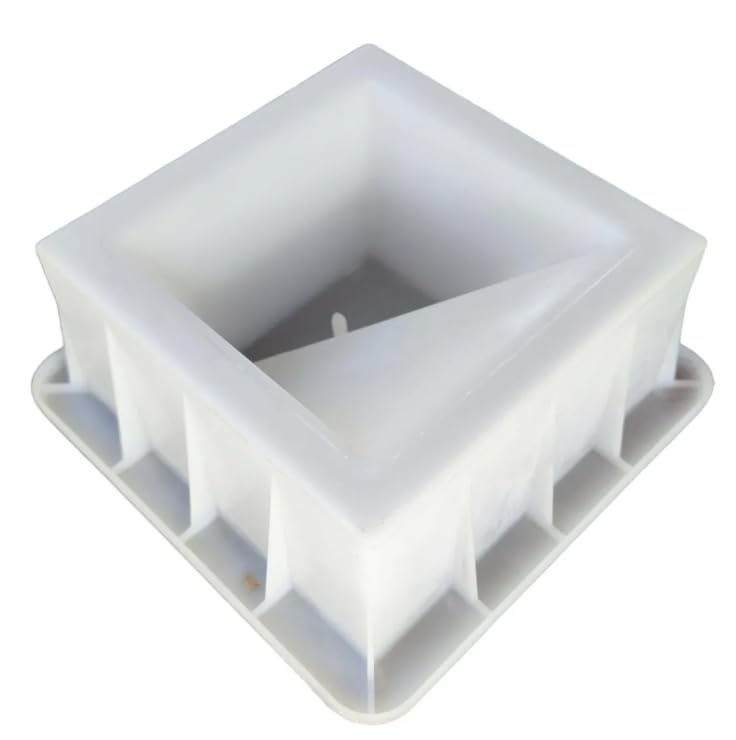 Catálogo de Celosías - 5 favoritos. 31 Moldes y moldes - Molde para Celosía Decorativa en Yeso o Cemento de Uso Rudo - Medida 20 x 20cm (J)