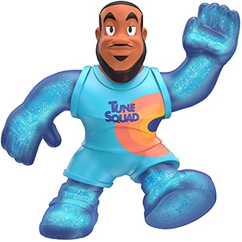 Heroes of Goo JIT Zu – Space Jam: A New Legacy - 5" Stretchy Goo Filled Action Figure - Lebron James (Power Up)