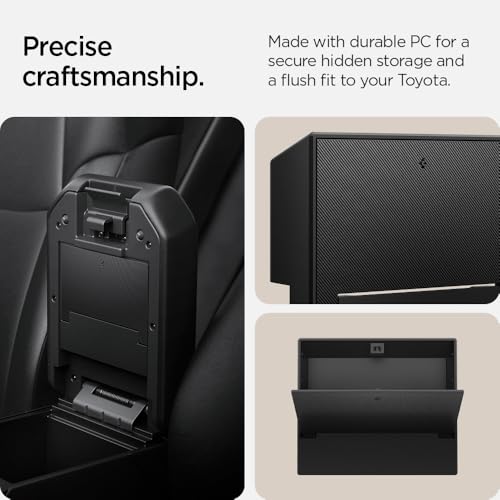 Image of Spigen One-Touch Center Console Hidden Storage Box Designed for Toyota Tacoma and Toyota 4Runner