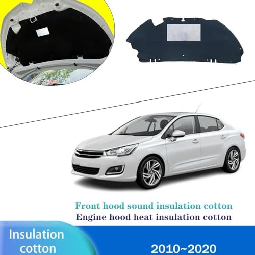 Isolant capot moteur Citroen C4 B7 pour voyager confortablement