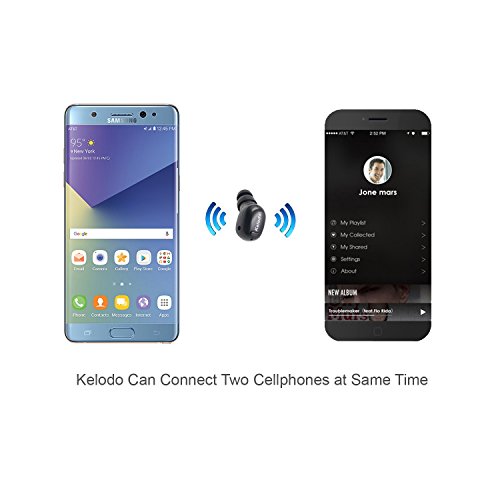 Kelodo Bluetooth l'auricolare Mini auricolare