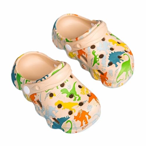 Genérico Chanclas Niño Deportivas Pantuflas de Verano con diseño de Animados Suela y Transpirable para Uso Exterior Interior Calzado Informal niños pequeños (Khaki, 9 Little Child)