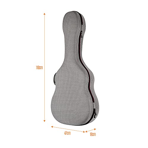 WGOEODI Housse de Transport pour Guitare Acoustique de 41 Pouces, avec bandoulières, étui de Transport Rigide et léger… - Les Beatles, Paul McCartney, John Lennon, RIngo Starr, George Harrison WGOEODI Housse de Transport pour Guitare Acoustique de 41 Pouces, avec bandoulières, étui de Transport Rigide et léger… – Image 4