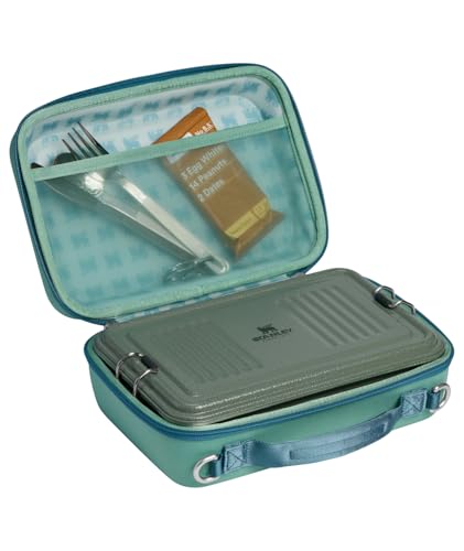 Image of STANLEY All Day Mini Lunch Box | 4.2-quart | EVA Insulated Lunch Bag | Crush Resistant | Adjustable Strap | BPA-Free | Spring Green