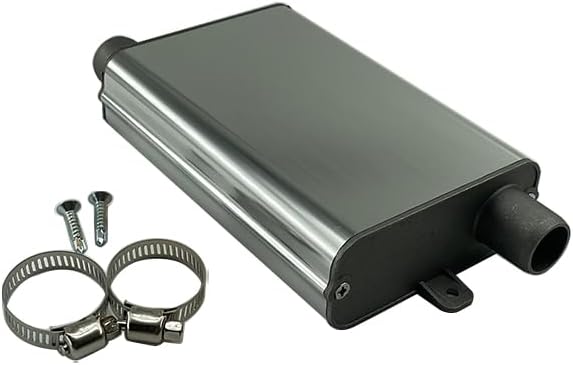 パーキングヒーター/FFヒーター用 排気管の通販 by ドラ焼's shop｜ラクマ 24mm マフラー サイレンサー Sカーブ エア ディーゼル パーキングヒーター 排気管 アルミ合金 (スモール ゴールド)