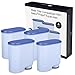 Produktbild Wasserfilter für Saeco und Philips Kaffeevollautomaten, Homegoo Kalkschutz CA6903 AquaClean Wasserfilter Kompatibel mit Philips und Saeco AquaClean Kaffeevollautomat (4 Stück)
