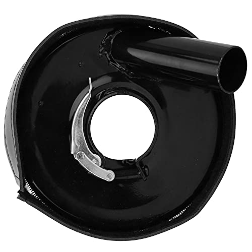 NDNCZDHC Dust Shroud for Angle Grinder 5in Grinding Cup Wheel, Aluminum Grinding Shroud With Adjustable Hook and Loop for Cement, Marble, Rock, Granite