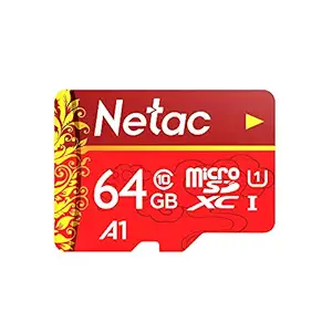 Decdeal TF?MicroSD 64GB Memory Card A1 U1 C10 Traffic Recorder Monitoring Camera Mobile Phone Storage Card