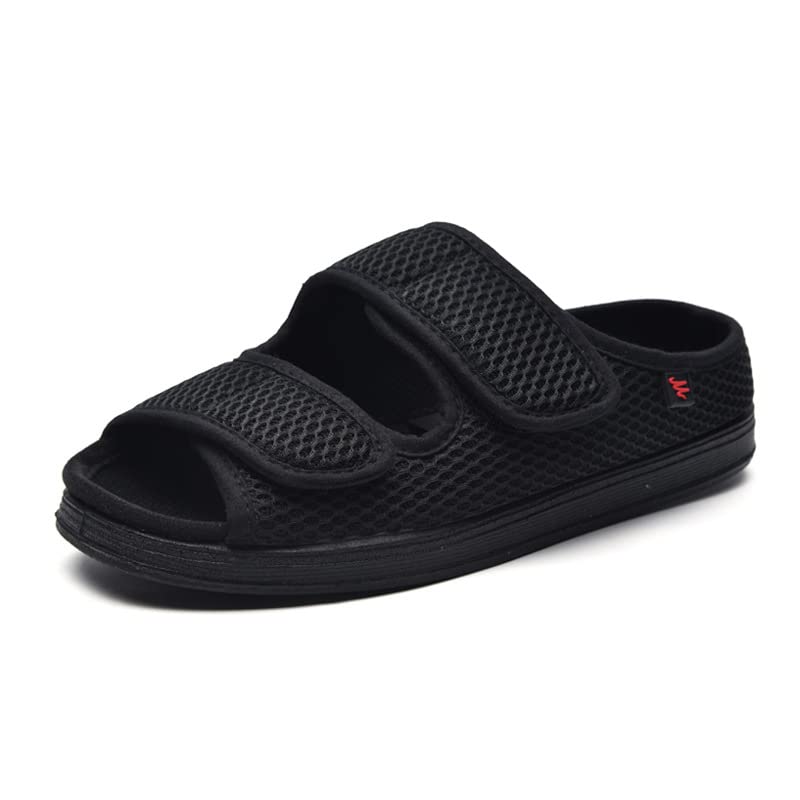 Diabetic Footwear Men's Open Toe Edema Slippers Diabetic