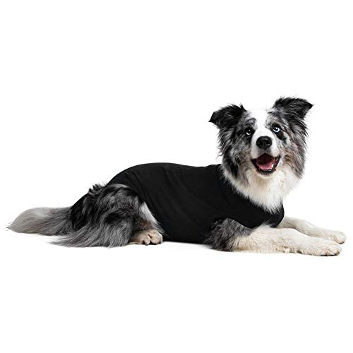 Suitical Recovery Suit Dog, Medium Plus, Black