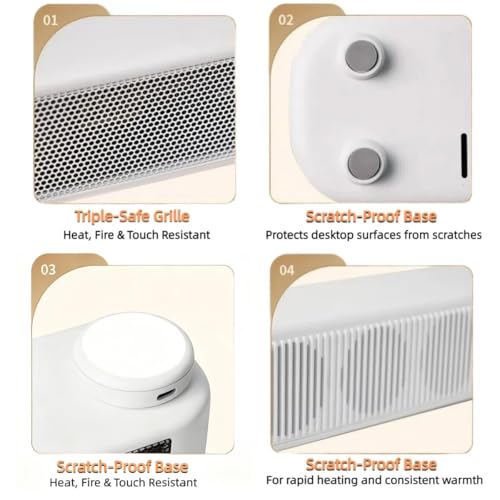 Calefactor Eléctrico Portátil Cerámico PTC 120V miniatura 5