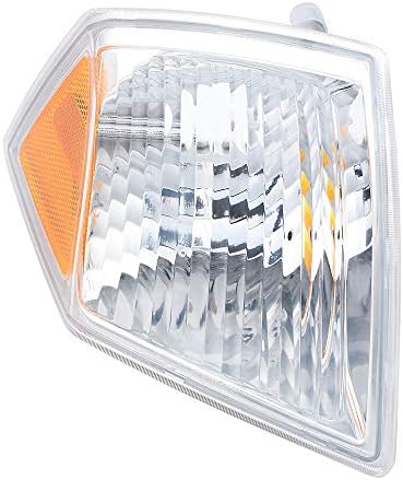 Astra Depot Right Passenger Side Marker Parking Turn Signal Corner Light Cover Clear Lens Compatible with 07-10 Jeep Compass