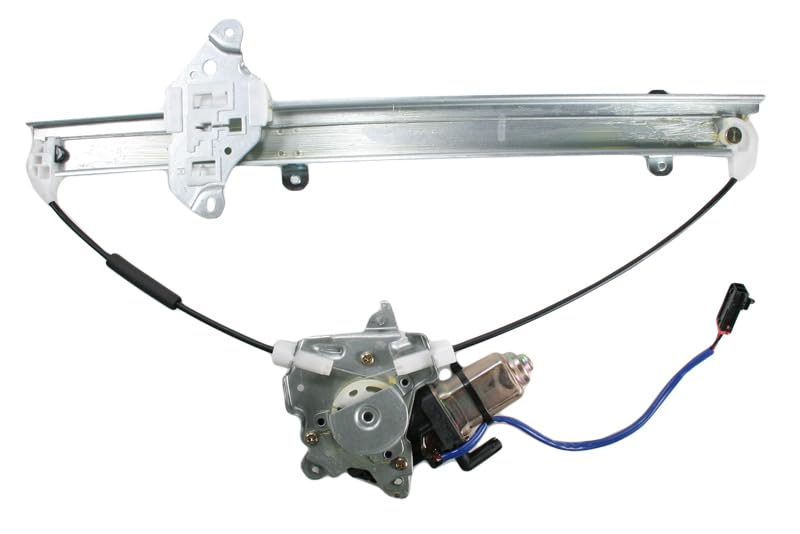 Image of TRQ Front Right Power Window Regulator & Motor Assembly Passenger Side Compatible with 2000-2005 Nissan Sentra NI1351113 NI1351157