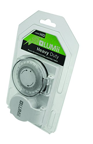 LUMII Heavy Duty Timer with UK Plug, White
