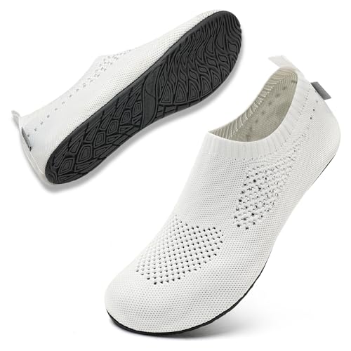 Image of WateLves Womens Barefoot Water Shoes Travel House Slippers for Indoor and Outdoor Aqua Socks for Beach Swim Surf Yoga Dancing Camping Must Haves