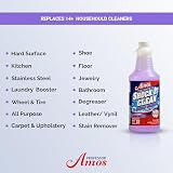 Professor Amos Shock It Clean MultiPurpose Cleaner Double Strength Concentrate All Purpose Carpet, Jewelry, Upholstery, Leather, Stain Remover & Floor Cleaner (Lavender 32 Oz)