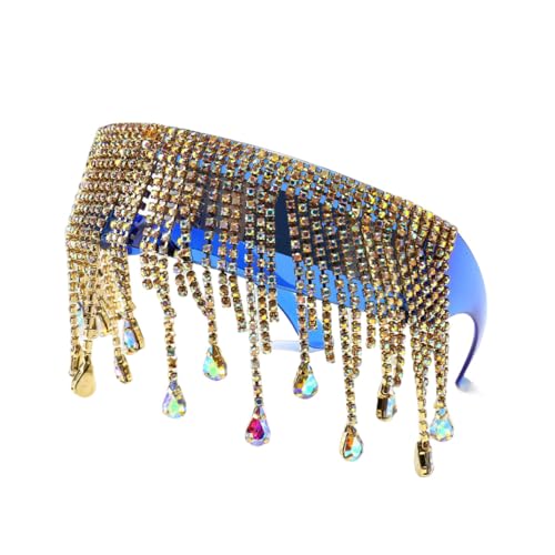 Lunettes de soleil diamant défilé de mode et accessoires soirée