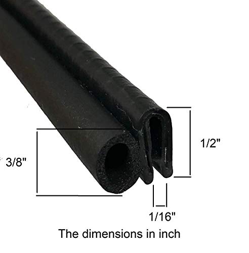 Seal Rubber A081-25F Trim Seal With Side Bulb thumb #2