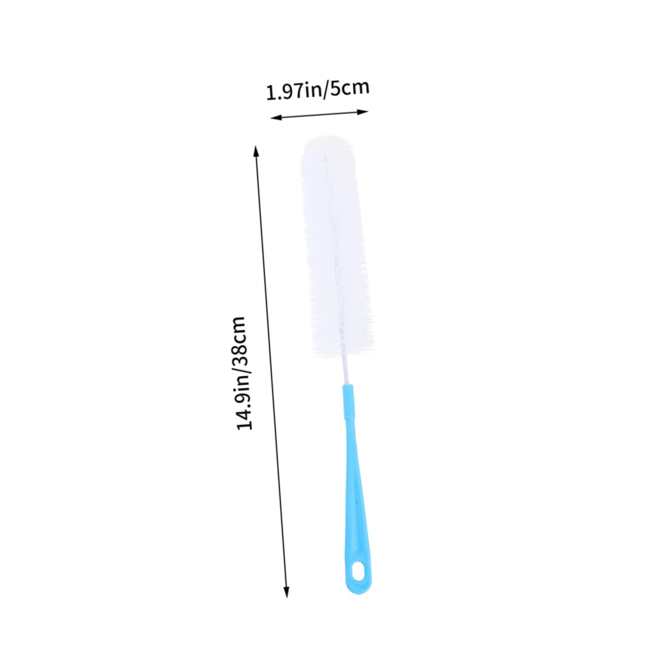 Healeved 3 Sätze Reinigungsbürste Babywasserflaschen Babymilchflaschenbürste Rohrreinigungsset Säuglingsflaschen Flaschenbürste Bottle Brush Strohbürste Schwamm Blue 5 Stück * 3
