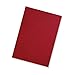 Produktbild 100 Einbanddeckel A4 Lederstruktur rot