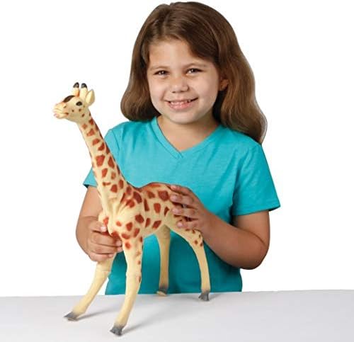 Constructive Playthings TNZ-82 Soft Touch Wild Animals - Set of 6 Realistically Detailed Animal Toys for Kids, Grade: Kindergarten to 3, Age: 22" Height, 5.25" Wide, 15.75" Length