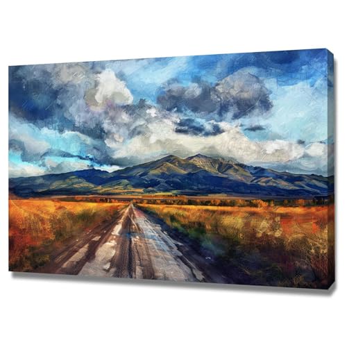 Impression sur toile 50x70cm encadrée, décoration murale pour restaurant et bain